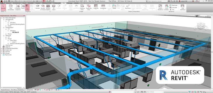 Предоставление семейств продукции для Autodesk Revit